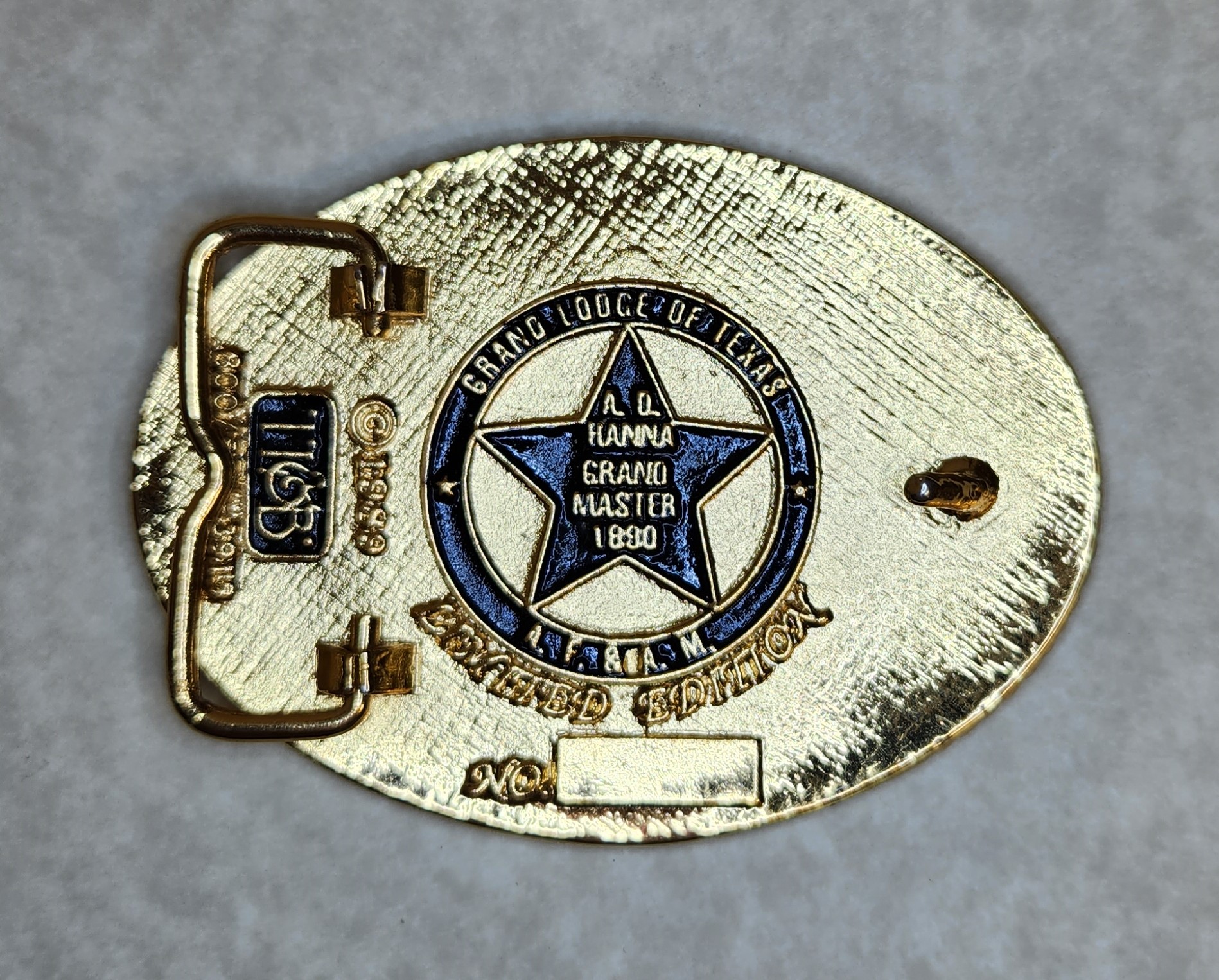 [Buckle Pic Missing] (Click here)